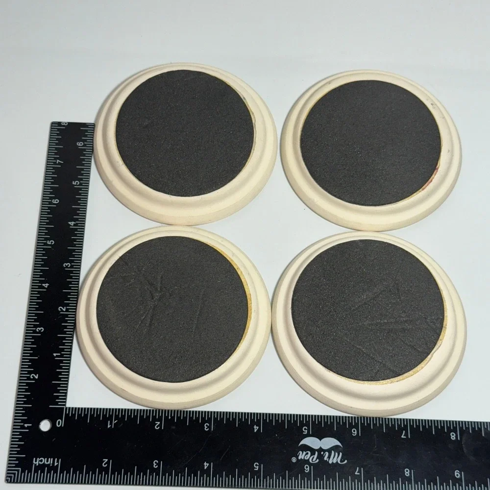 4‎ Civil War Bloody Angle Ceramic Coasters Union Confederate Battle Art History
